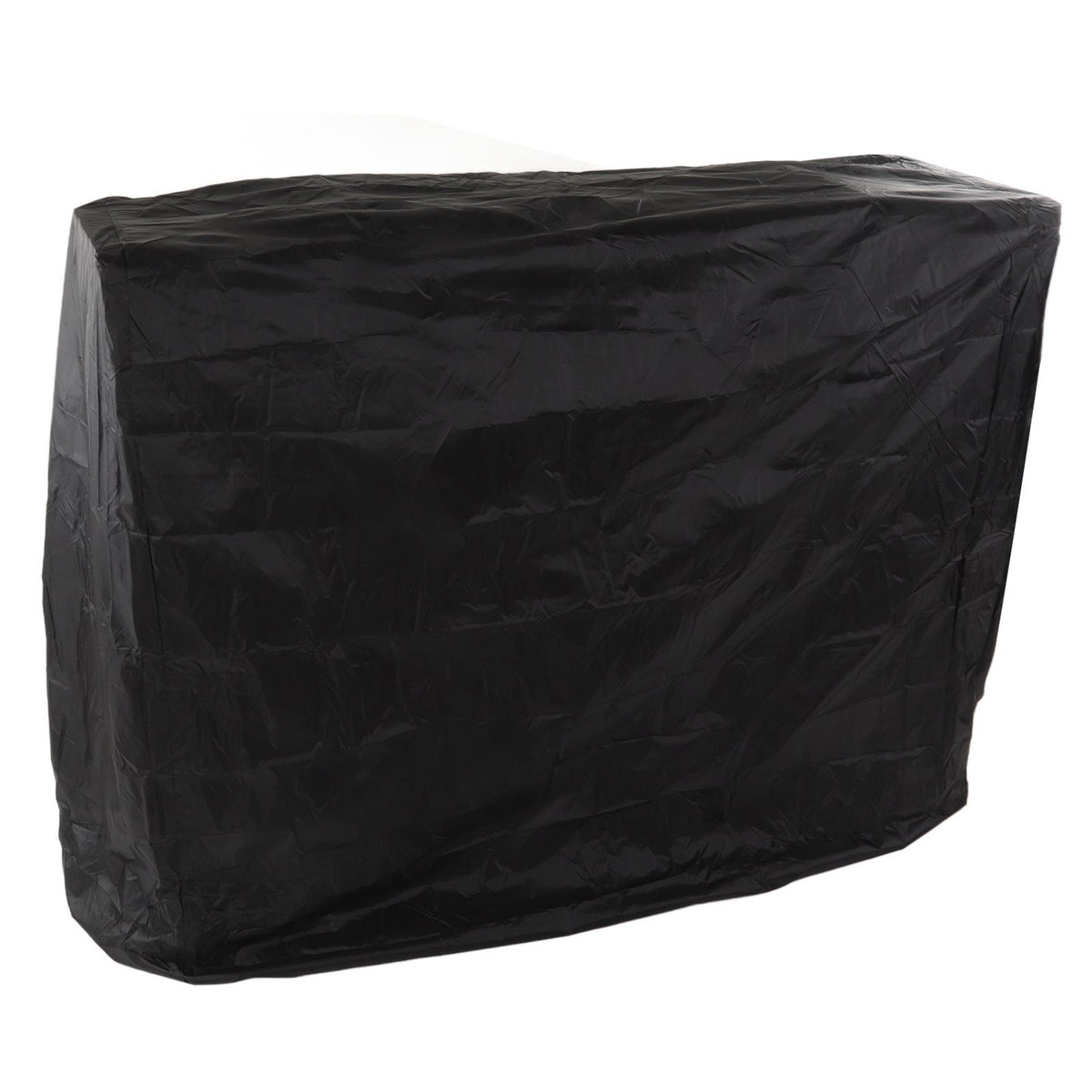 Ping Pong Table Dust Cover 190 Silver Coating Waterproof Table Tennis Cover for Outdoor Courtyard Drawstring Style 155x75x150cm / 61.0x29.5x59.1in Black
