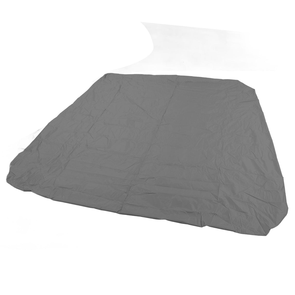 SPA Cover Square Waterproof 190 Silver Coated Polyester Taff Weather Resistant Hot Tub Cover Protector for Bathtub 231x231x30cm/90.9x90.9x11.8in Grey