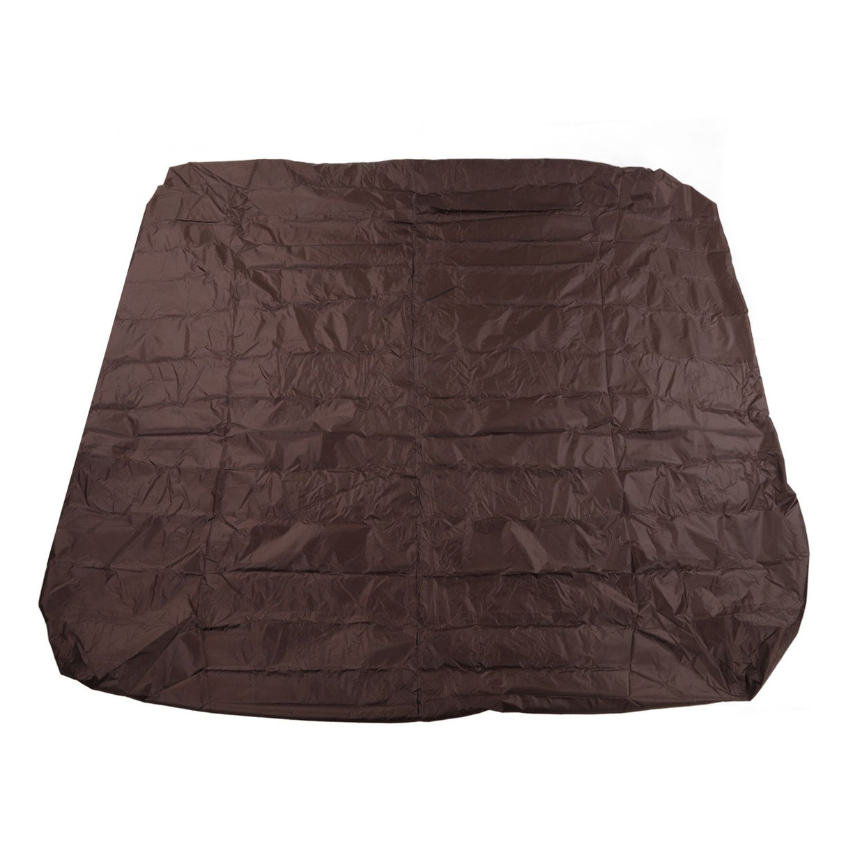 Outdoor Bathtub Dust Cover 190 Silver Coated Polyester Taffeta Waterproof Hot Spring Cover Quadrate Spa Bath Rainproof Cover 210x210x30cm Brown