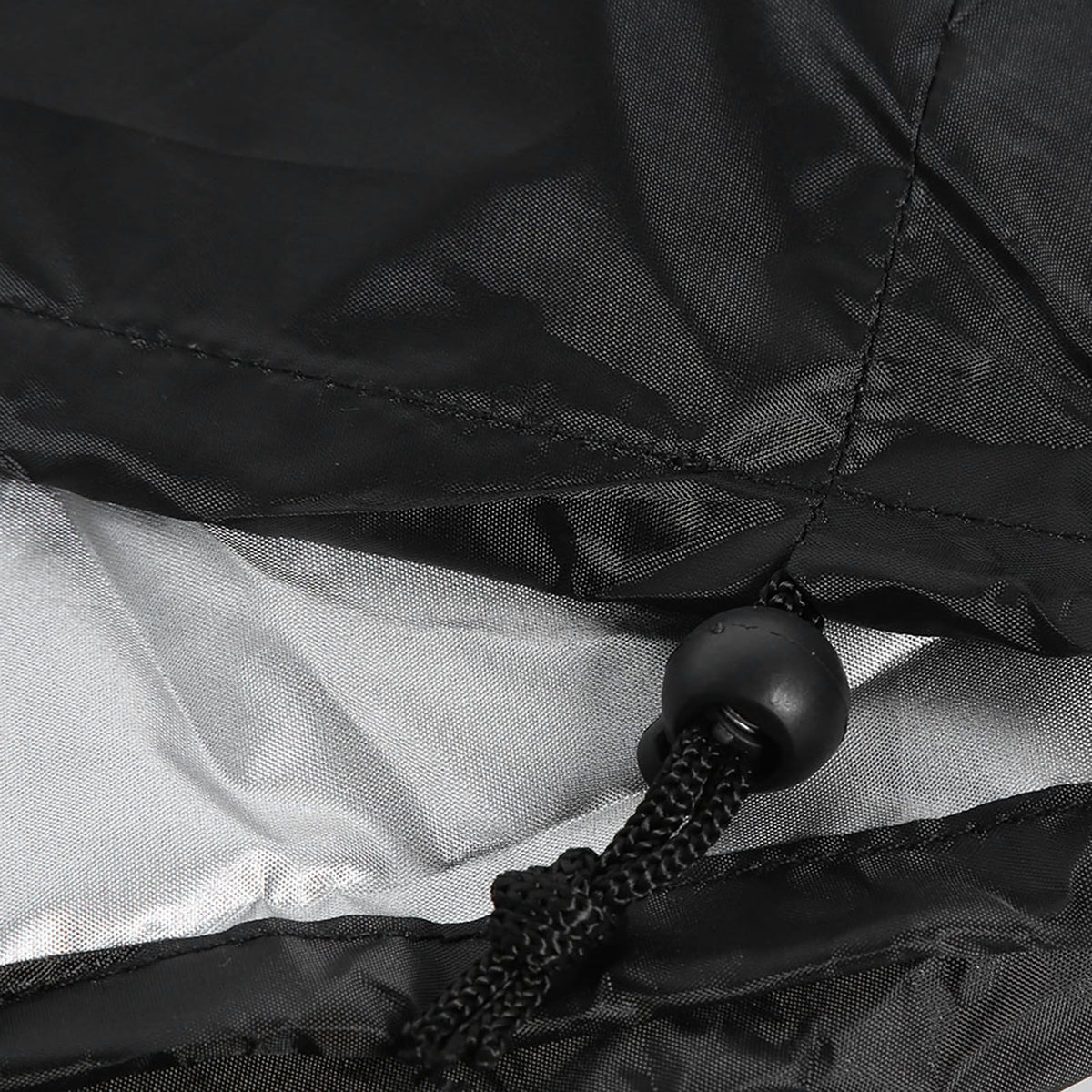Outdoor Bathtub Dust Cover 190 Silver Coated Polyester Taffeta Waterproof Hot Spring Cover Quadrate Spa Bath Rainproof Cover 210x210x30cm Black