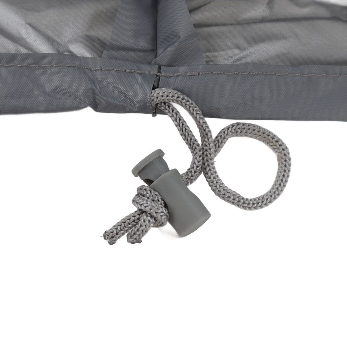 Outdoor Furniture Dust Covers Round Bathtub Cover 190 Silver Polyester Taffeta Hot Tub Waterproof Cover 215x70cm Grey