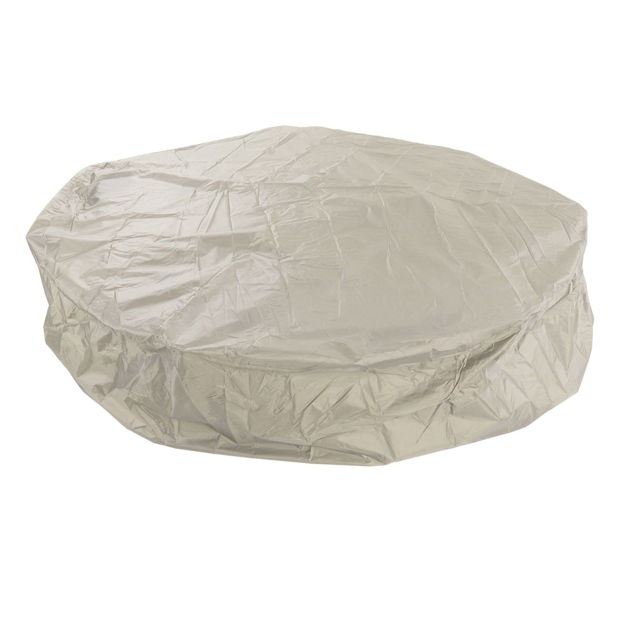 Outdoor Furniture Dust Covers Round Bathtub Cover 190 Silver Polyester Taffeta Hot Tub Waterproof Cover 215x70cm Beige