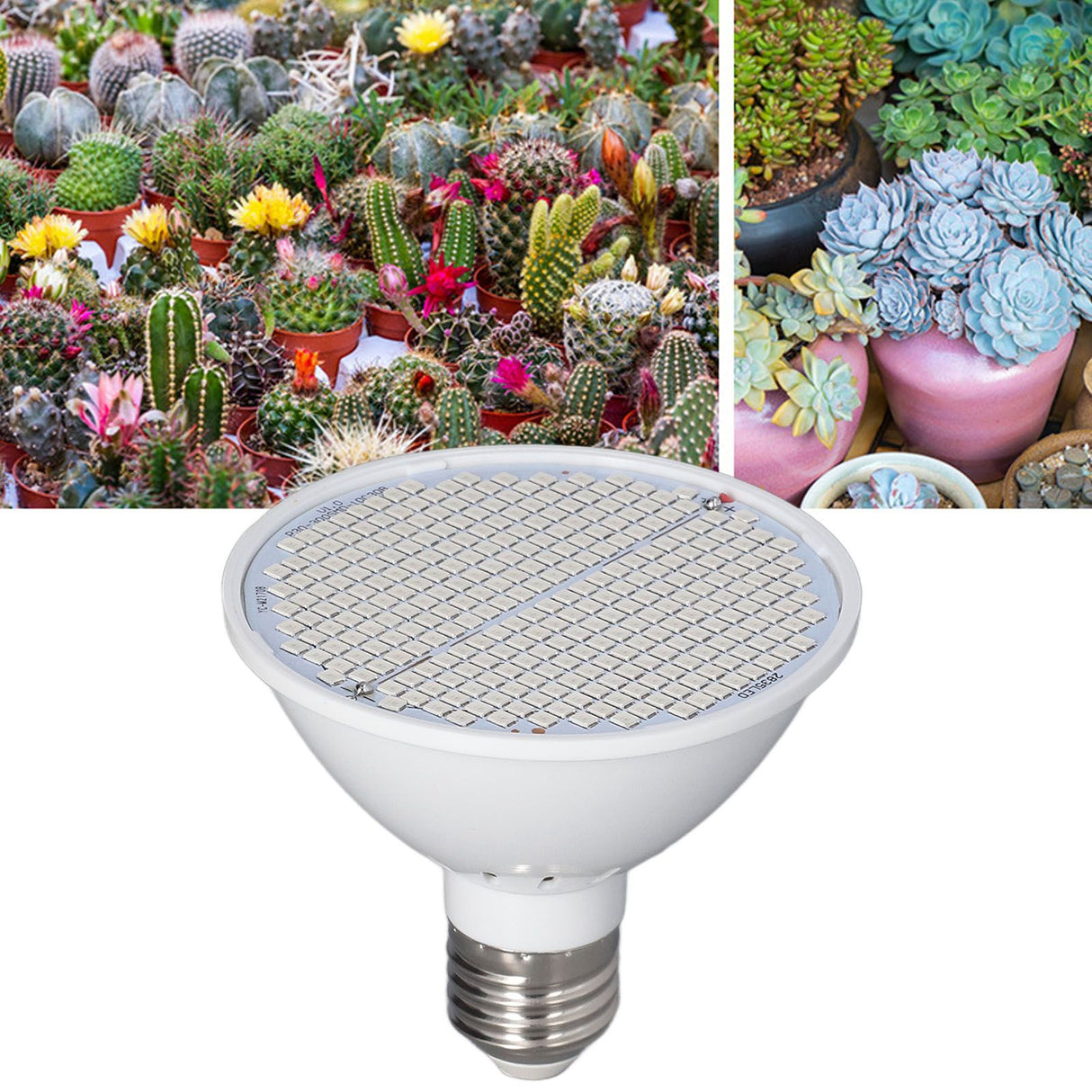 Plant Light E27 Bulb Red Blue Light E27 LED Grow Bulb for Indoor Seedlings 85‑265V E27 300