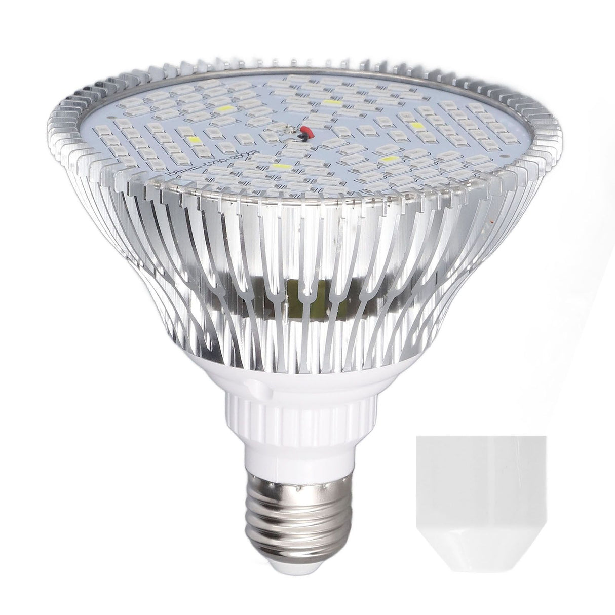LED Grow Lamp Bulb E27 Low Power Consumption Full Spectrum Low Heat Generation LED Plant Growth Lamp Bulb 85‑265V 80W, 120 Beads