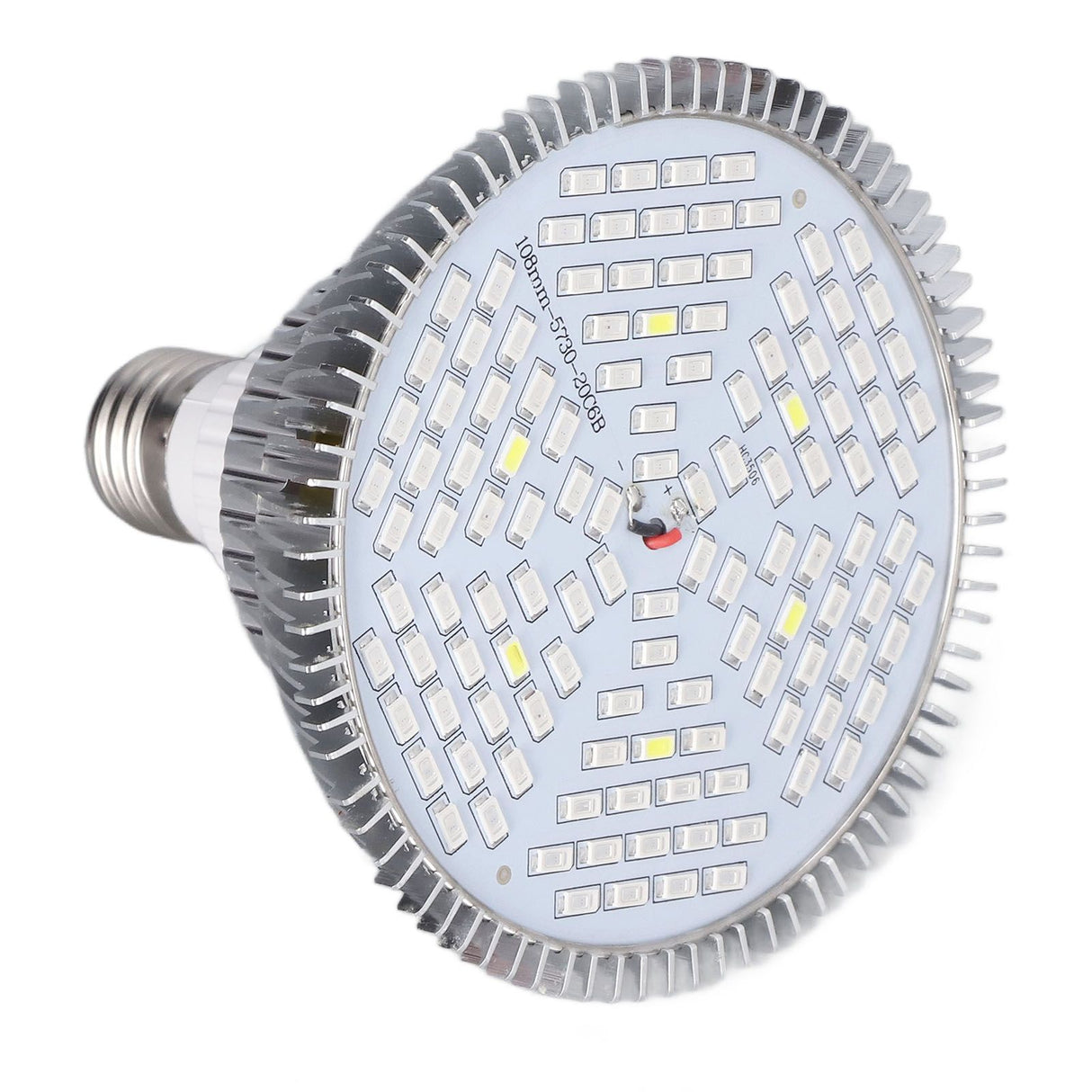 LED Grow Lamp Bulb E27 Low Power Consumption Full Spectrum Low Heat Generation LED Plant Growth Lamp Bulb 85‑265V 80W, 120 Beads