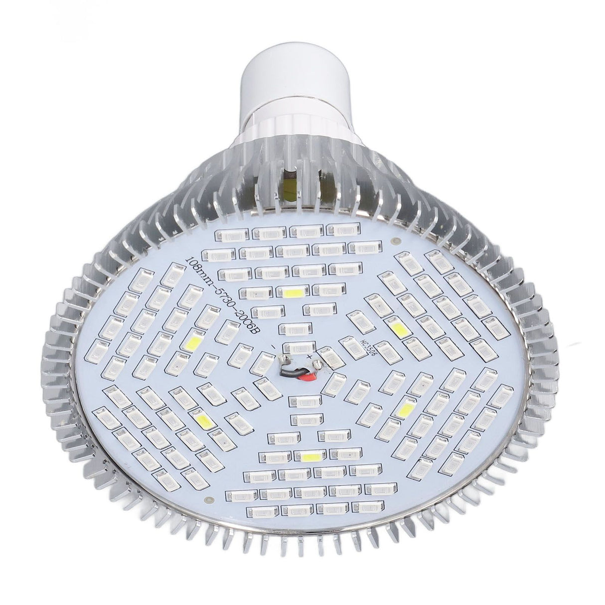 LED Grow Lamp Bulb E27 Low Power Consumption Full Spectrum Low Heat Generation LED Plant Growth Lamp Bulb 85‑265V 80W, 120 Beads