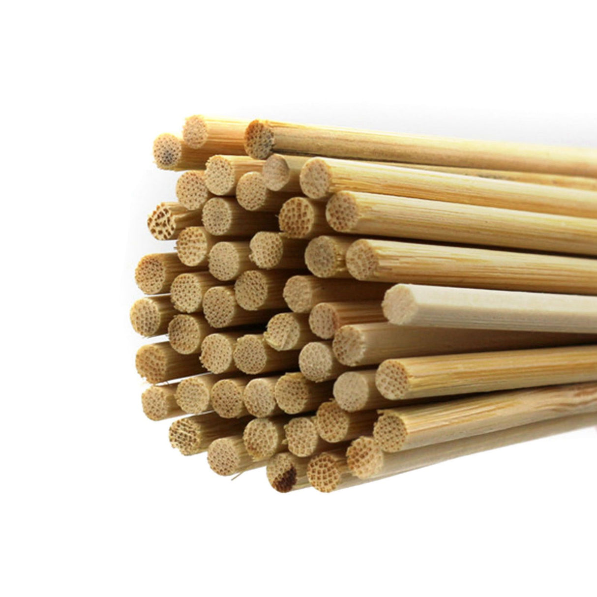 Disposable Barbecue Skewers Bamboo for Barbecue BBQ Appetiser Fruit Kabob Chocolate Fountain Grilling 3mm 25cm