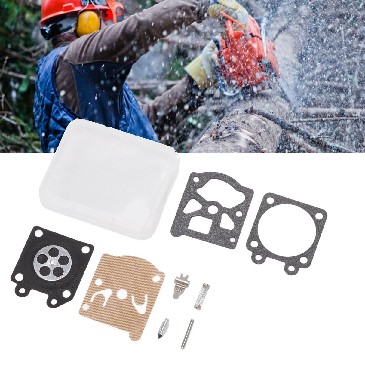 Chainsaw Gasket Replacement Accessories for Walbro K11 Wat for Stihl 024 MS240 026 MS260 Garden Tool Repair Parts