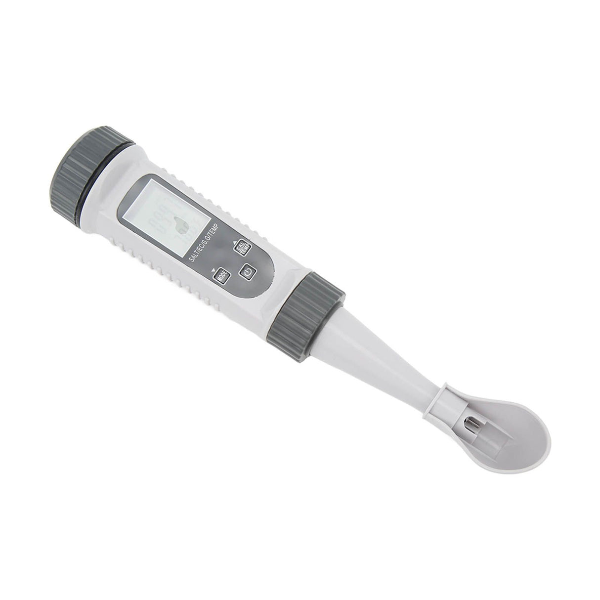 Digital Salinity Tester High Accuracy Wide Range Temp Comp Large LCD Water Quality Tester for EC Temp S.G