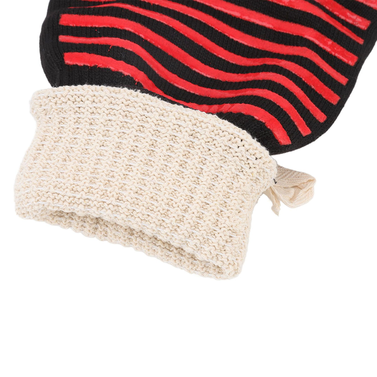 2PCS BBQ Fire Gloves Flame Retardant High Temperature Resistant Microwave Oven Gloves for Industrial