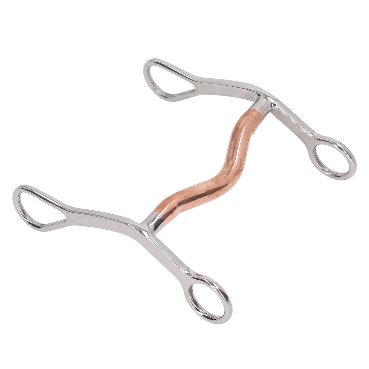 Horse Mouth Bit Stainless Steel Horse Breaking Bit Wear Resistant Corrosion Resistant Horse Snaffle Bit for Farm