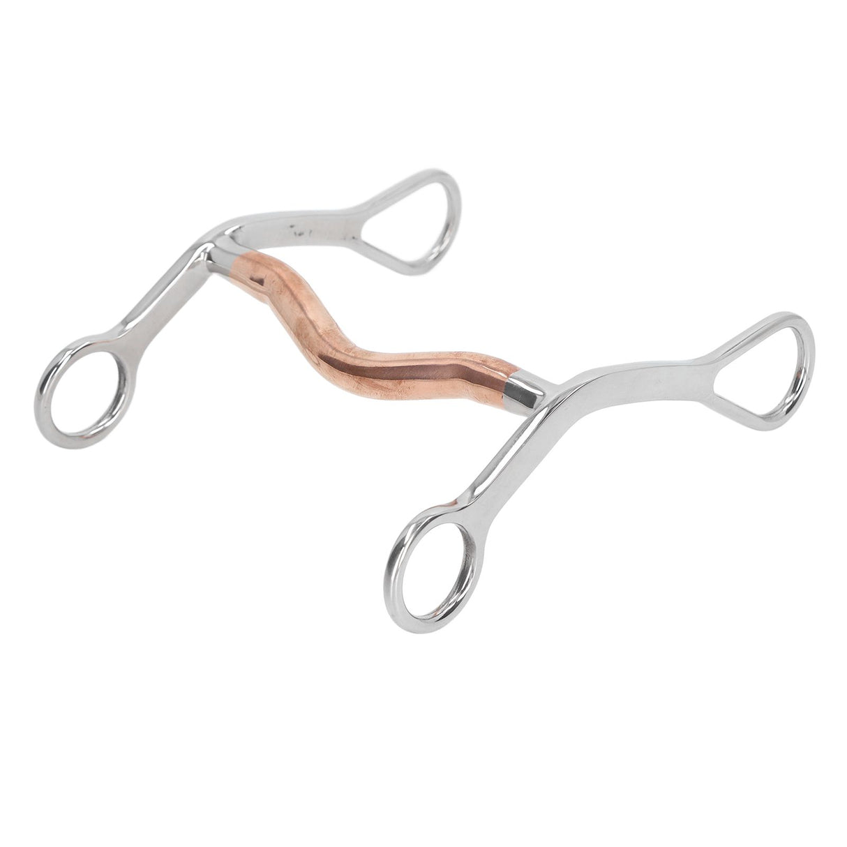 Horse Mouth Bit Stainless Steel Horse Breaking Bit Wear Resistant Corrosion Resistant Horse Snaffle Bit for Farm
