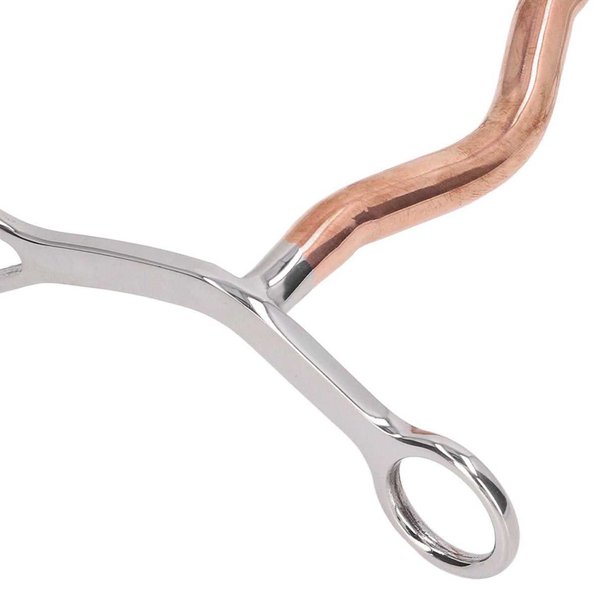 Horse Mouth Bit Stainless Steel Horse Breaking Bit Wear Resistant Corrosion Resistant Horse Snaffle Bit for Farm