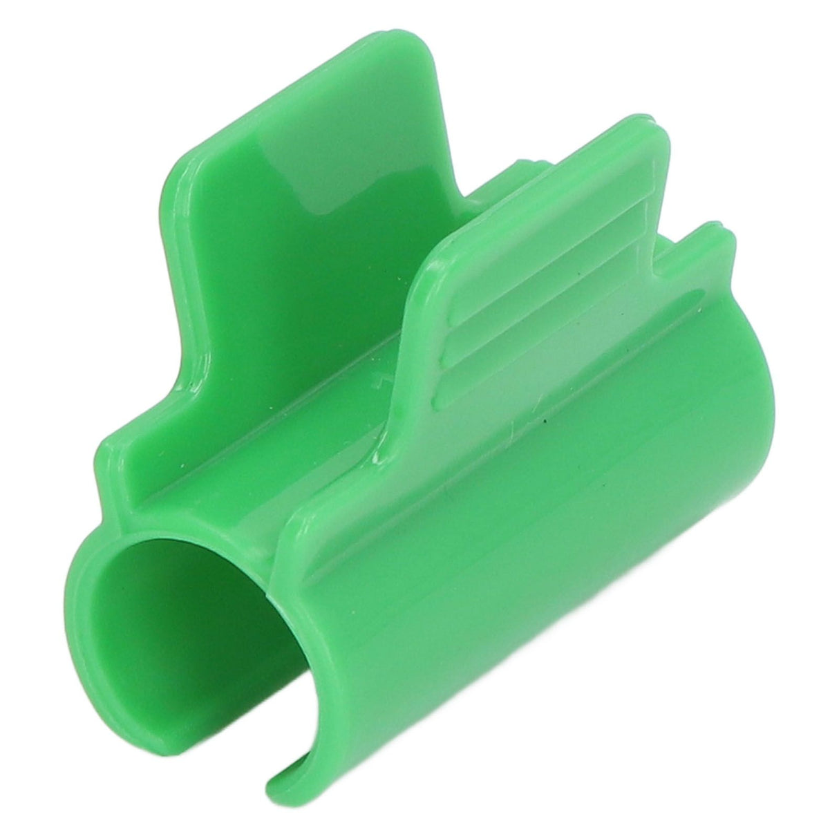 24pcs Greenhouse Clamps Single Head Row Cover Netting Tunnel Hoop Clips Insect Proof Shed Film Shading Net Rod Clips 19mm