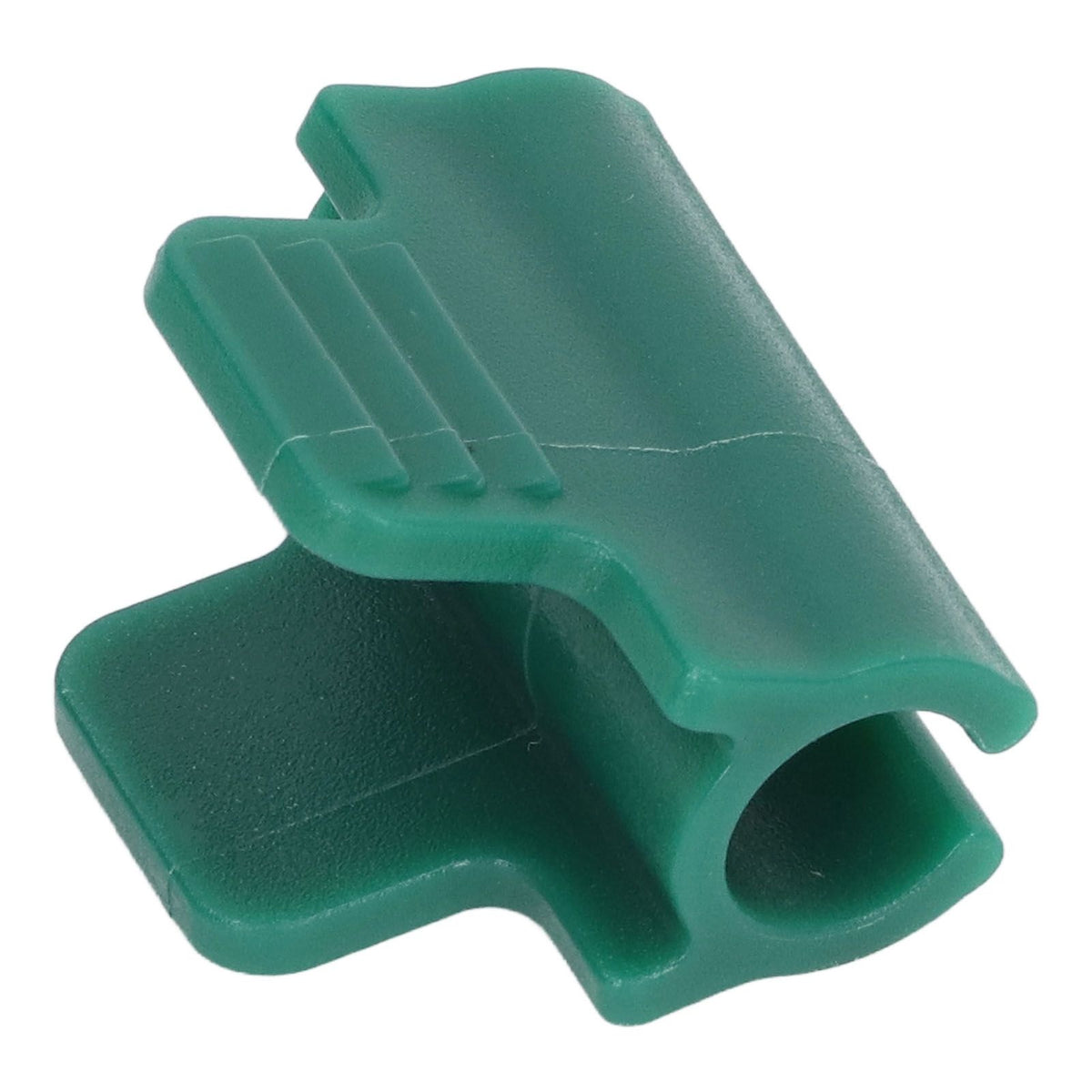 24pcs Greenhouse Clamps Single Head Row Cover Netting Tunnel Hoop Clips Insect Proof Shed Film Shading Net Rod Clips Thickened 14mm