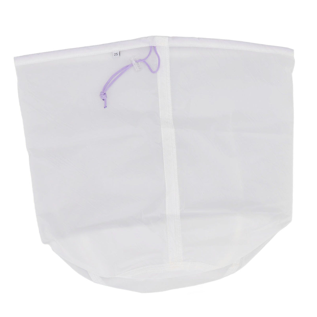 5 Gallons Brew Bags Wine Straining Bag Extra Fine Mesh for Homebrewing Milk Honey Purple (25micro)