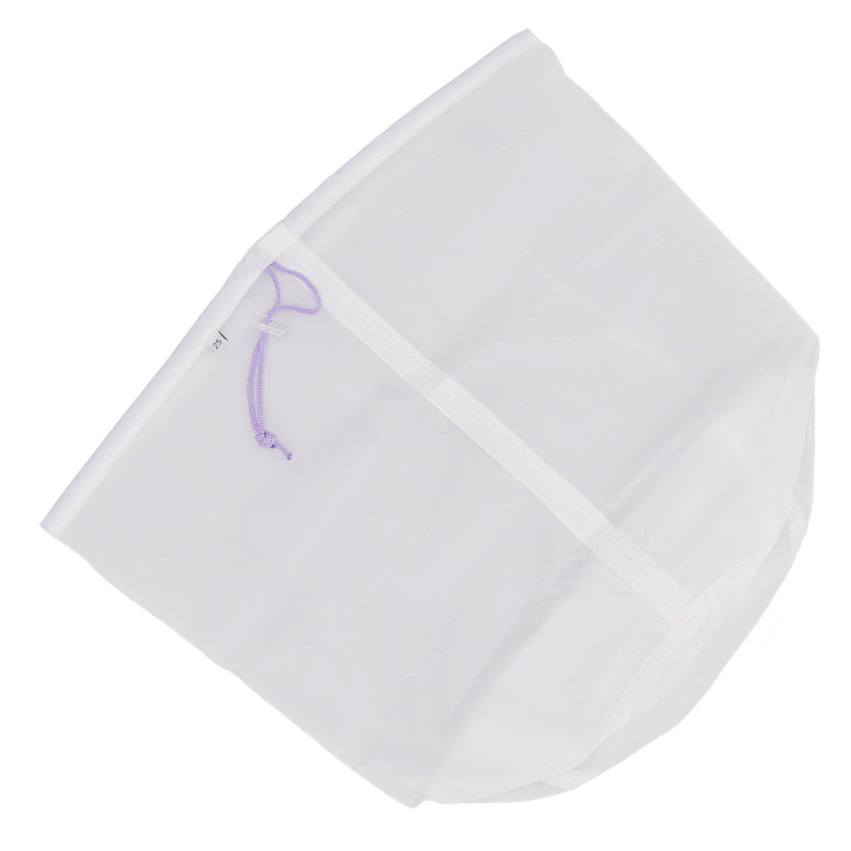 5 Gallons Brew Bags Wine Straining Bag Extra Fine Mesh for Homebrewing Milk Honey Purple (25micro)