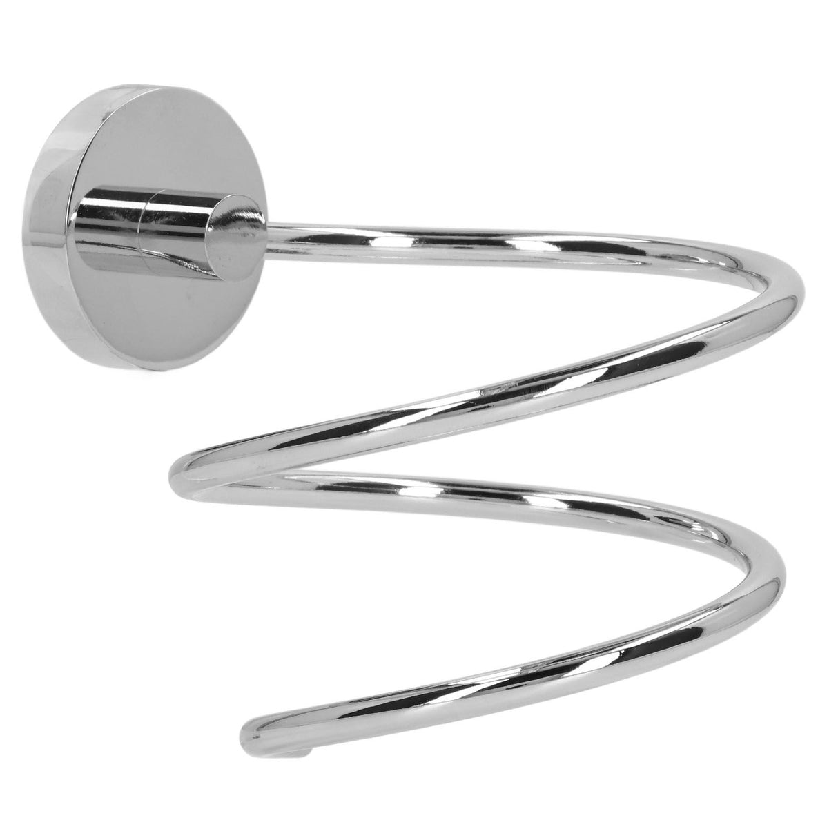 304 Stainless Steel Hair Dryer Rack Keep Tidy Wall Mount Blow Hair Dryer Holder for Bathroom Chrome Plated