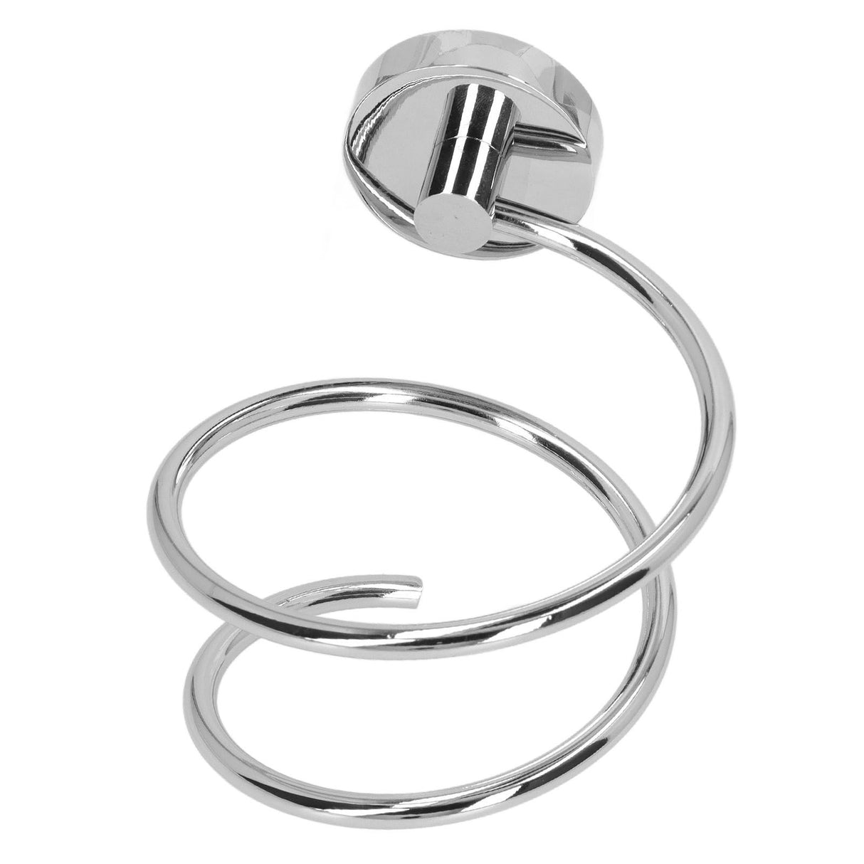 304 Stainless Steel Hair Dryer Rack Keep Tidy Wall Mount Blow Hair Dryer Holder for Bathroom Chrome Plated