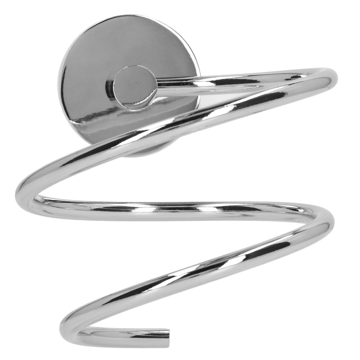 304 Stainless Steel Hair Dryer Rack Keep Tidy Wall Mount Blow Hair Dryer Holder for Bathroom Chrome Plated