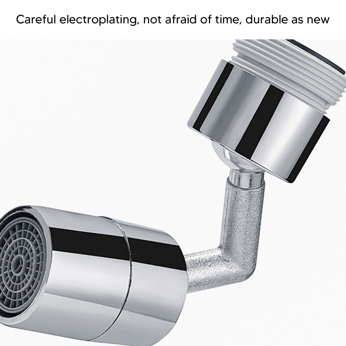 Plastic Faucet Extender 360 Degree Universal Rotating Splashing Proof Tap Aerator for Kitchen Bathroom