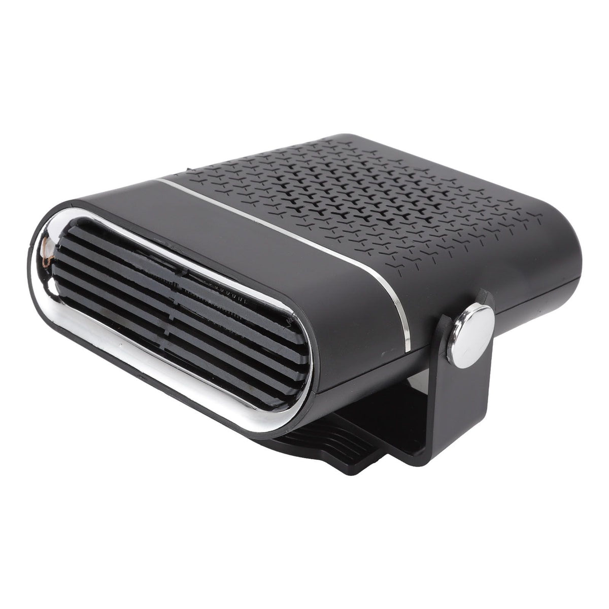Car Heater Portable Fast Heating 360 Degree Rotation Car Heater Windscreen Defroster Defogger 12V Black