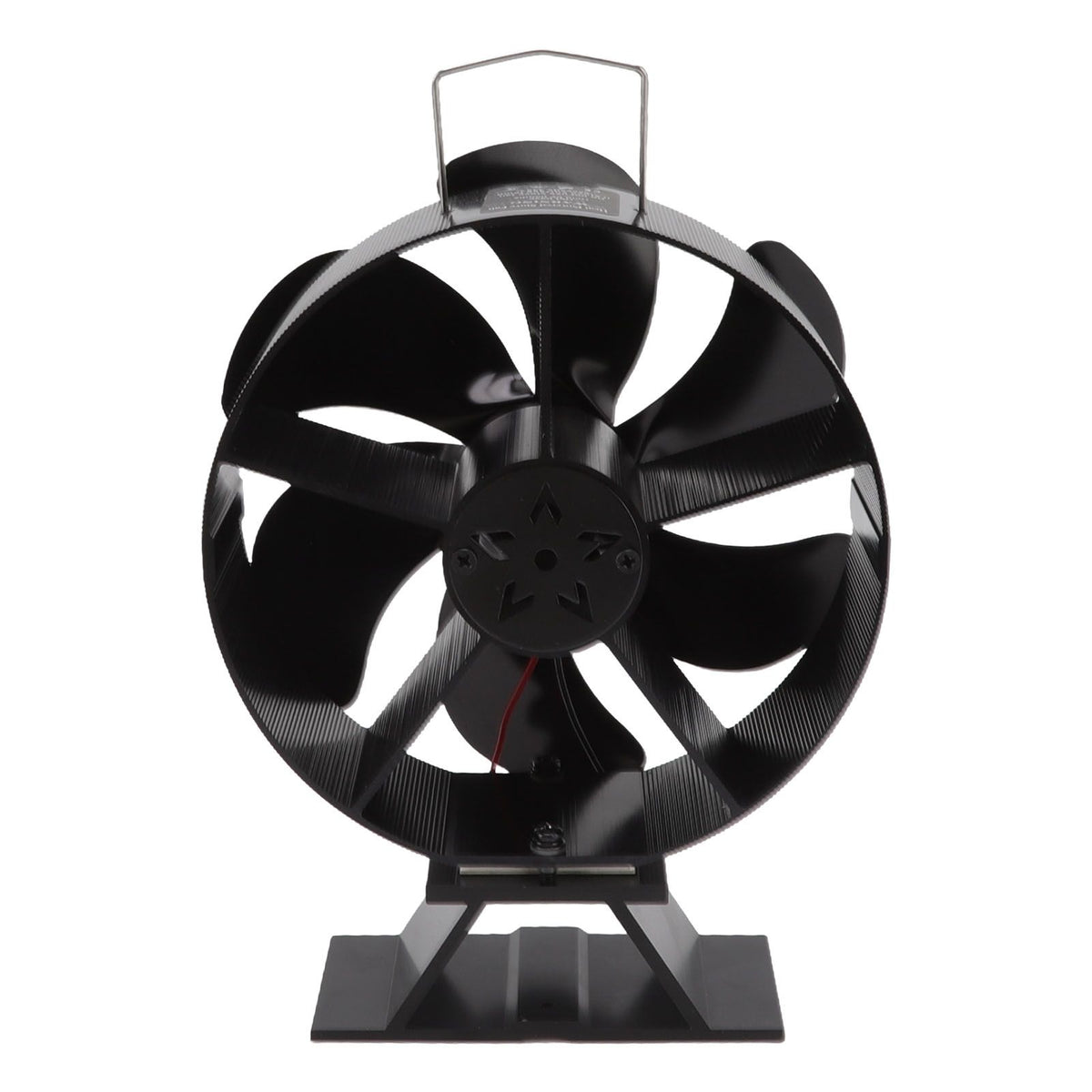 6 Blades Fireplace Fan Thermoelectric Module Wood Stove Fan Heat Powered Wood Burning Air Circulation Fan for Home