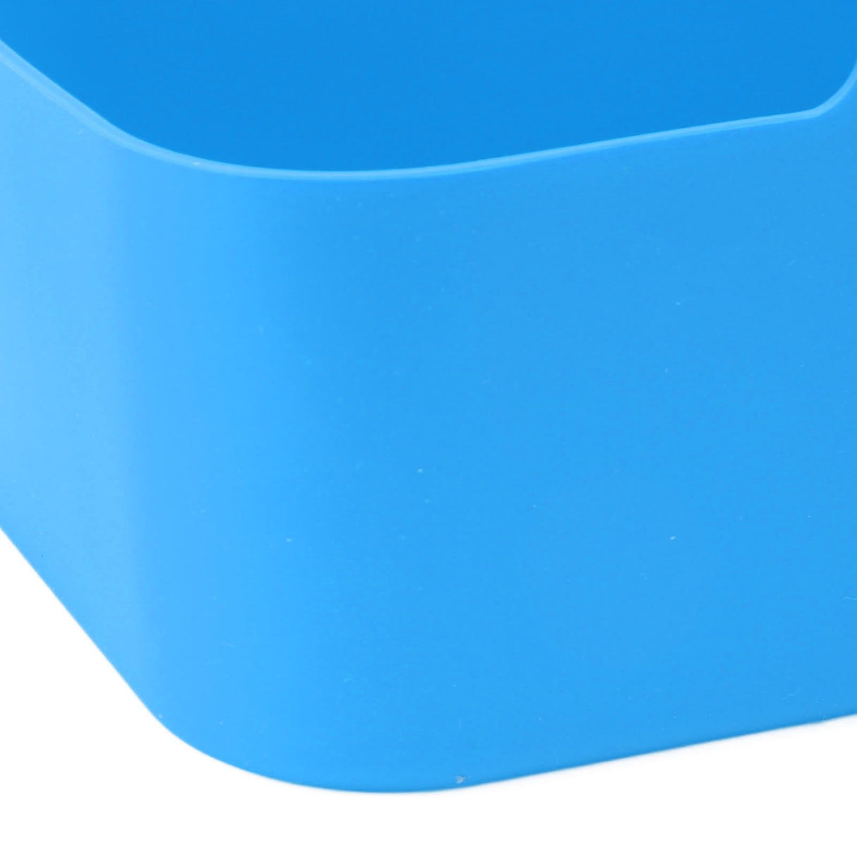2pcs Fryer Silicone Basket Nonstick High Temperature Resistanc Fryer Liner with Brush for Ninja DZ201 Foodi 8QT Blue