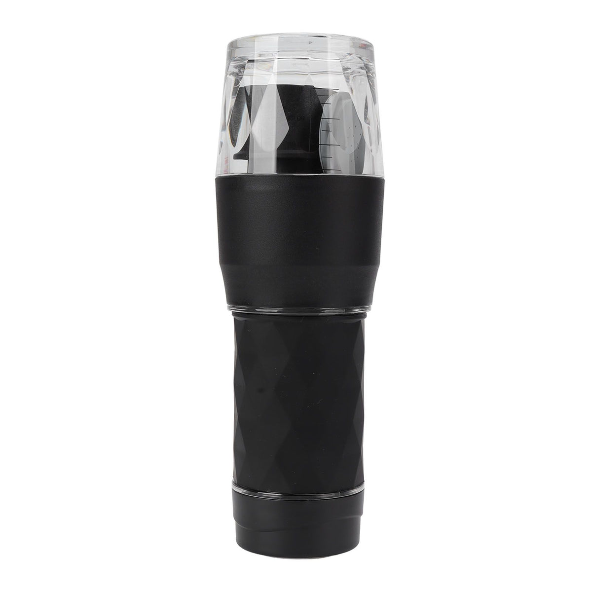 Maual Hand Coffee Maker Portable Travel Coffee Machine Compatible Ground Coffee and Coffee Capsule for Outdoor Black