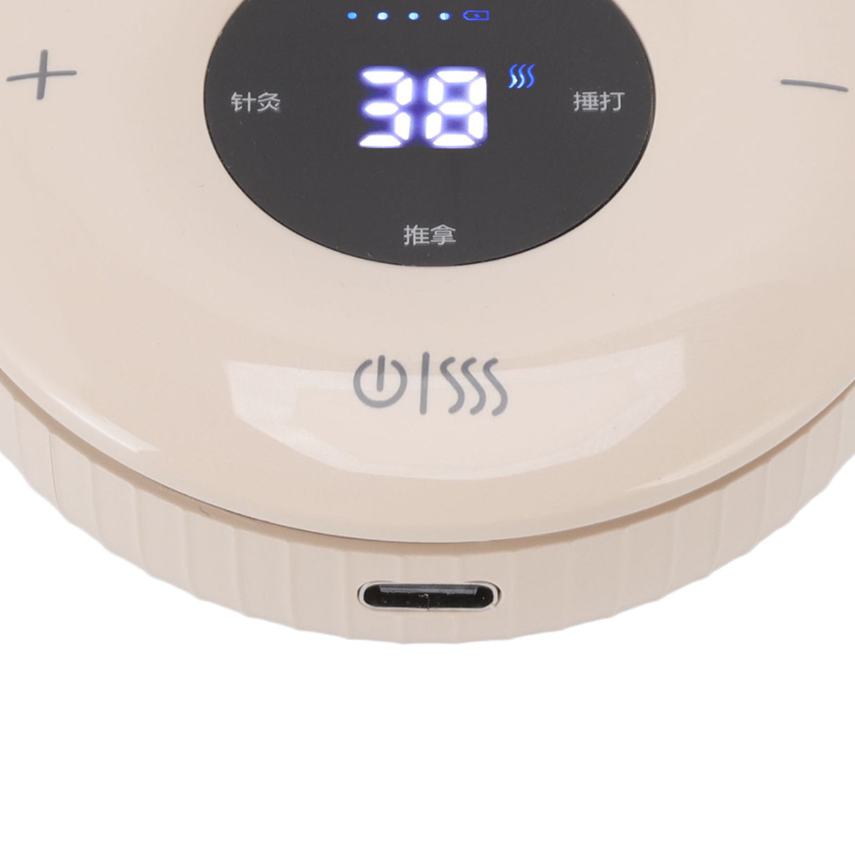 Electric Gua Sha Scrapping Massager USB Charging Multi Function Physical Gua Sha Massager with Heat and Suction for Home Apricot Yellow