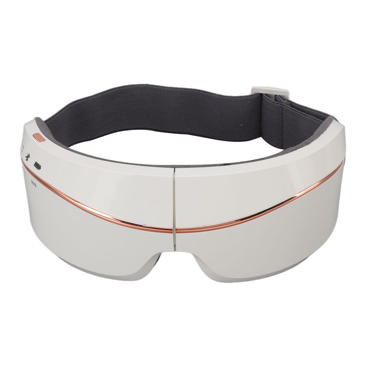Eye Massager Smart Bluetooth Heating Vibration USB Charging Eye Massage Machine for Home Dorm White