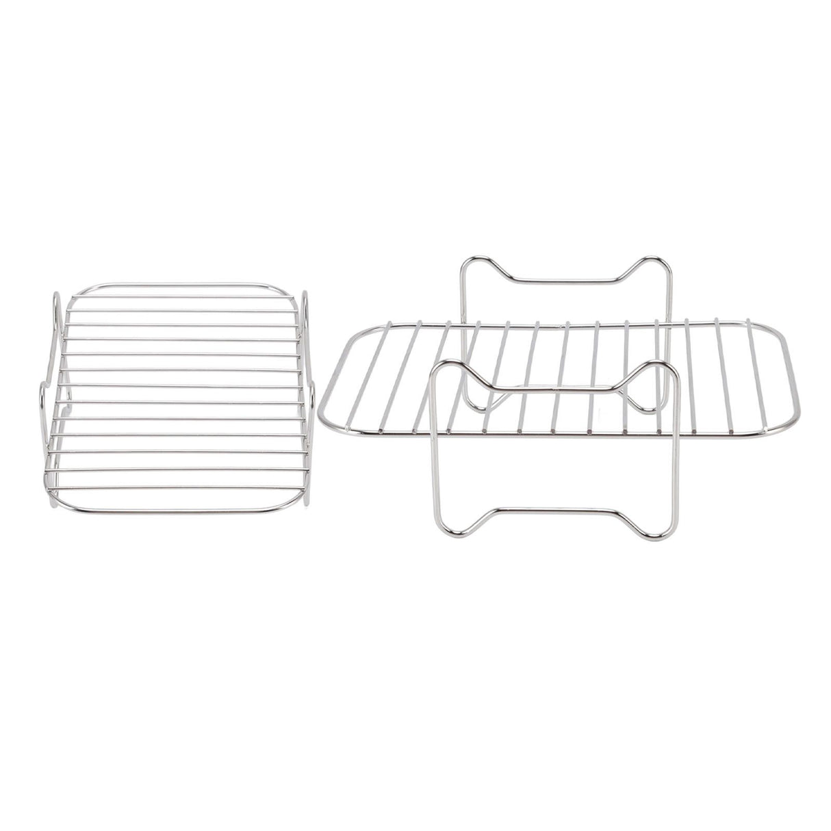 Fryer Rack Grill Dehydrator Rack for Dual Basket for NINJA FOOD 8QT Kitchen Cooking Fryer