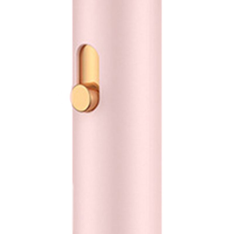 Hair Drier Mute 360 Degree Rotatable Nozzle Fast Drying ABS PP Portable Blow Dryer for Home Salon Rose avec lumière bleue