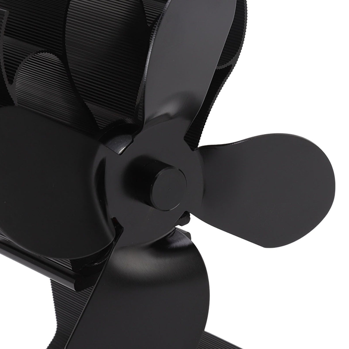 Heat Powered Stove Fan Self Starting Heat Resistant Aluminum Alloy 1400rpm Thermoelectric Fan for Fireplace