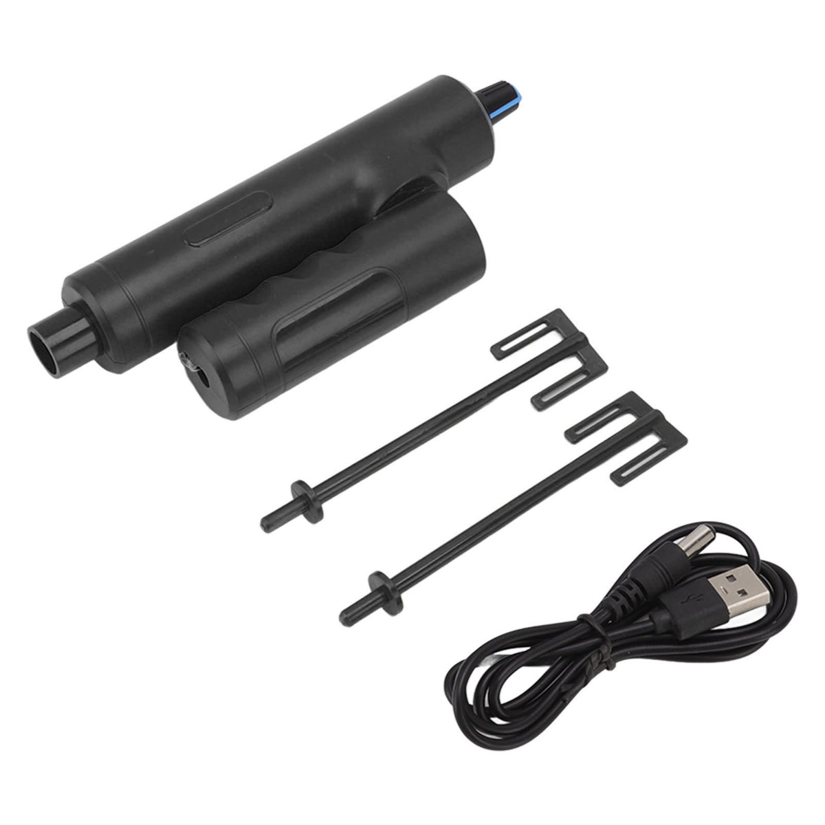 Handheld Electric Epoxy Resin Mixer Foldable Electric Epoxy Resin Stirrer for Mixing Paint Ceramics Glaze Pigment Black