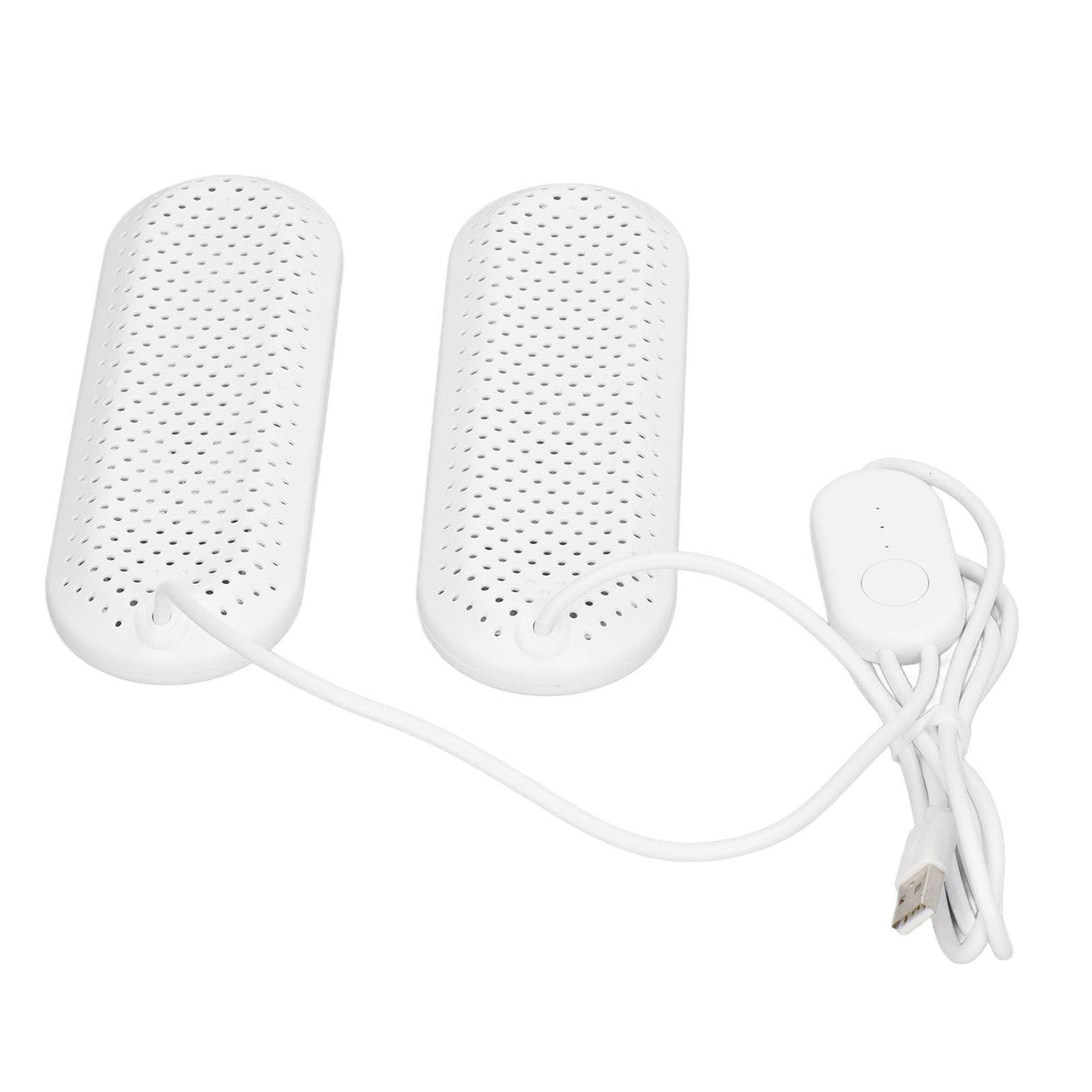 Household USB Shoe Dryer Student Dormitory Adult Deodorizing Boot Shoes Dryer with Timer White