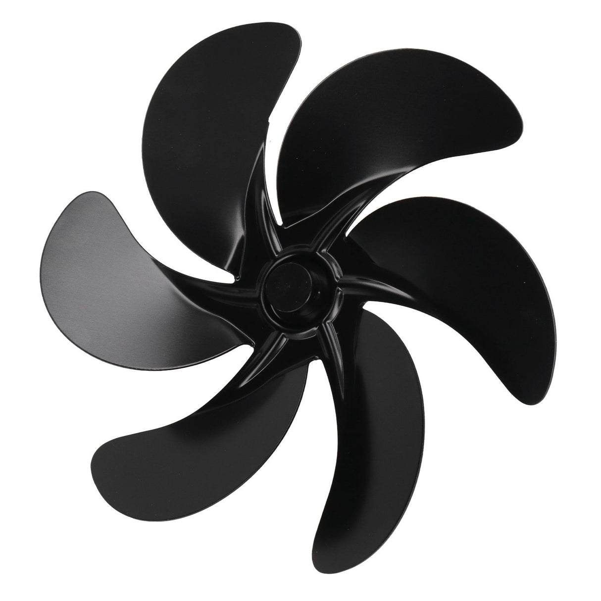 6 Blades Fireplace Fan Blade Replacement Universal Aluminum Alloy Fan Blade Stove Fan Accessories