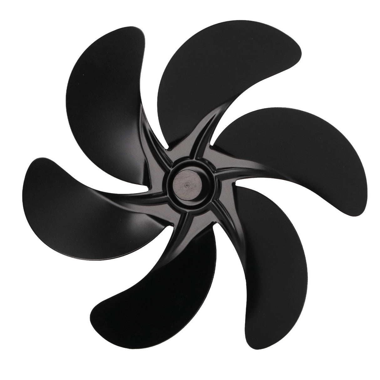 6 Blades Fireplace Fan Blade Replacement Universal Aluminum Alloy Fan Blade Stove Fan Accessories