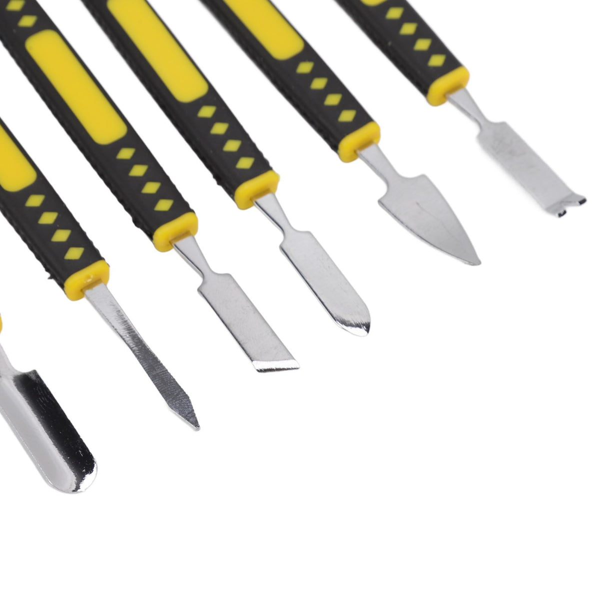 6Pcs Spudger Opening Pry Tool ABS Handle Alloy Steel Bar for Electronic Maintenance