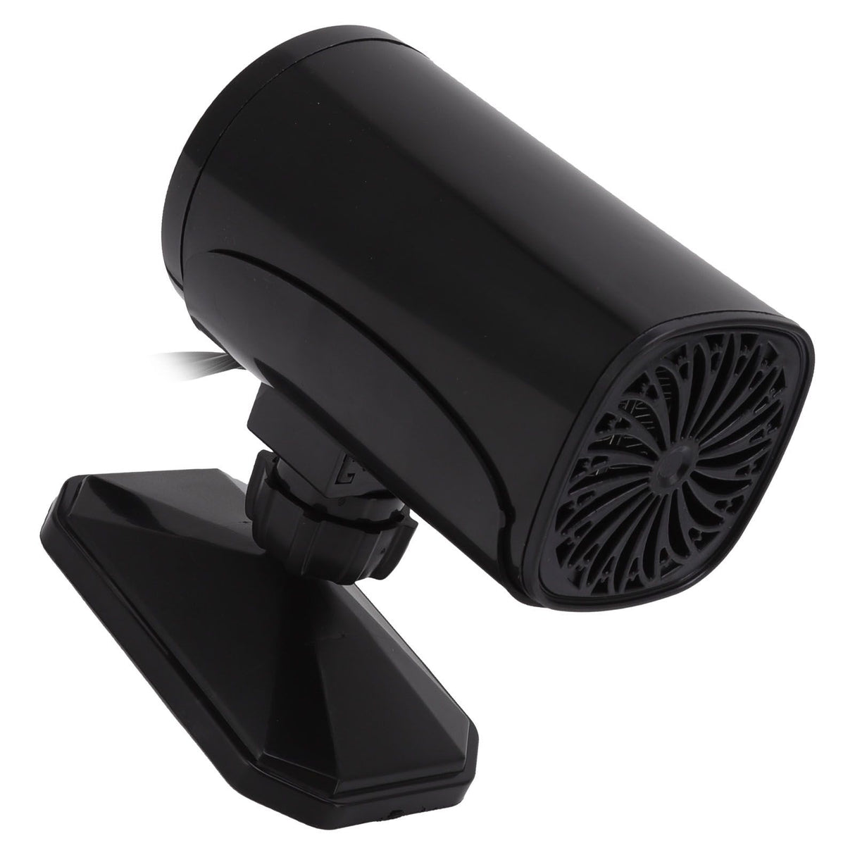 Car Heater Fan 2 in 1 Cooling Heating Car Fan Portable Windshield Defroster Defogger Black 12V