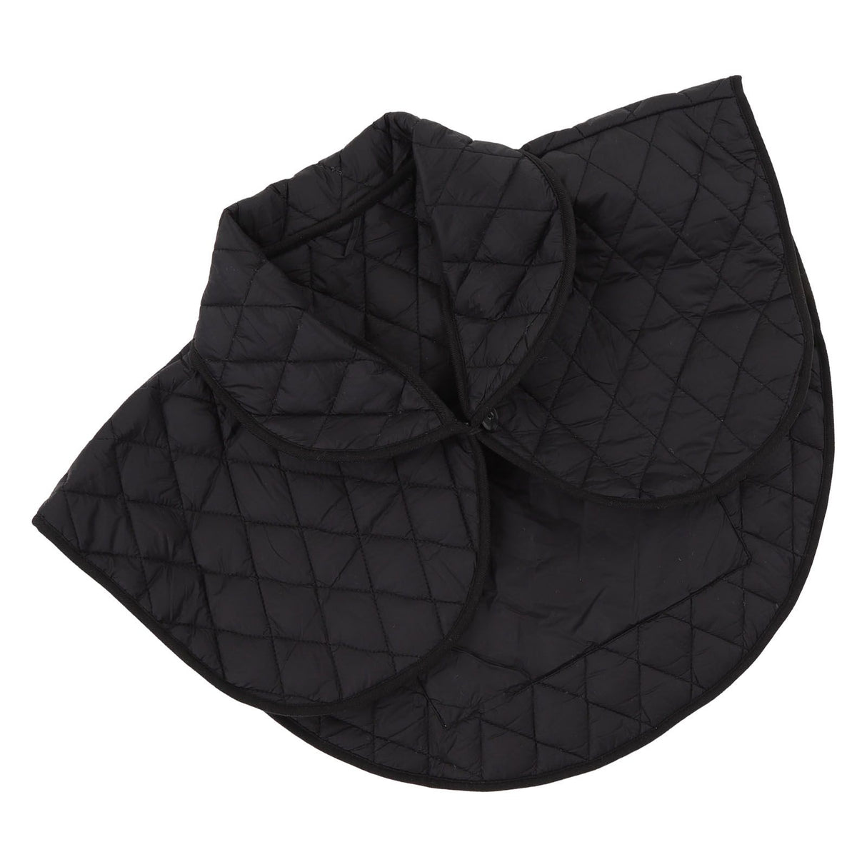 Shoulder Heating Pad Cold Proof Polyester Fiber USB Power Supply Unisex Electric Heated Shawl for Winter Black