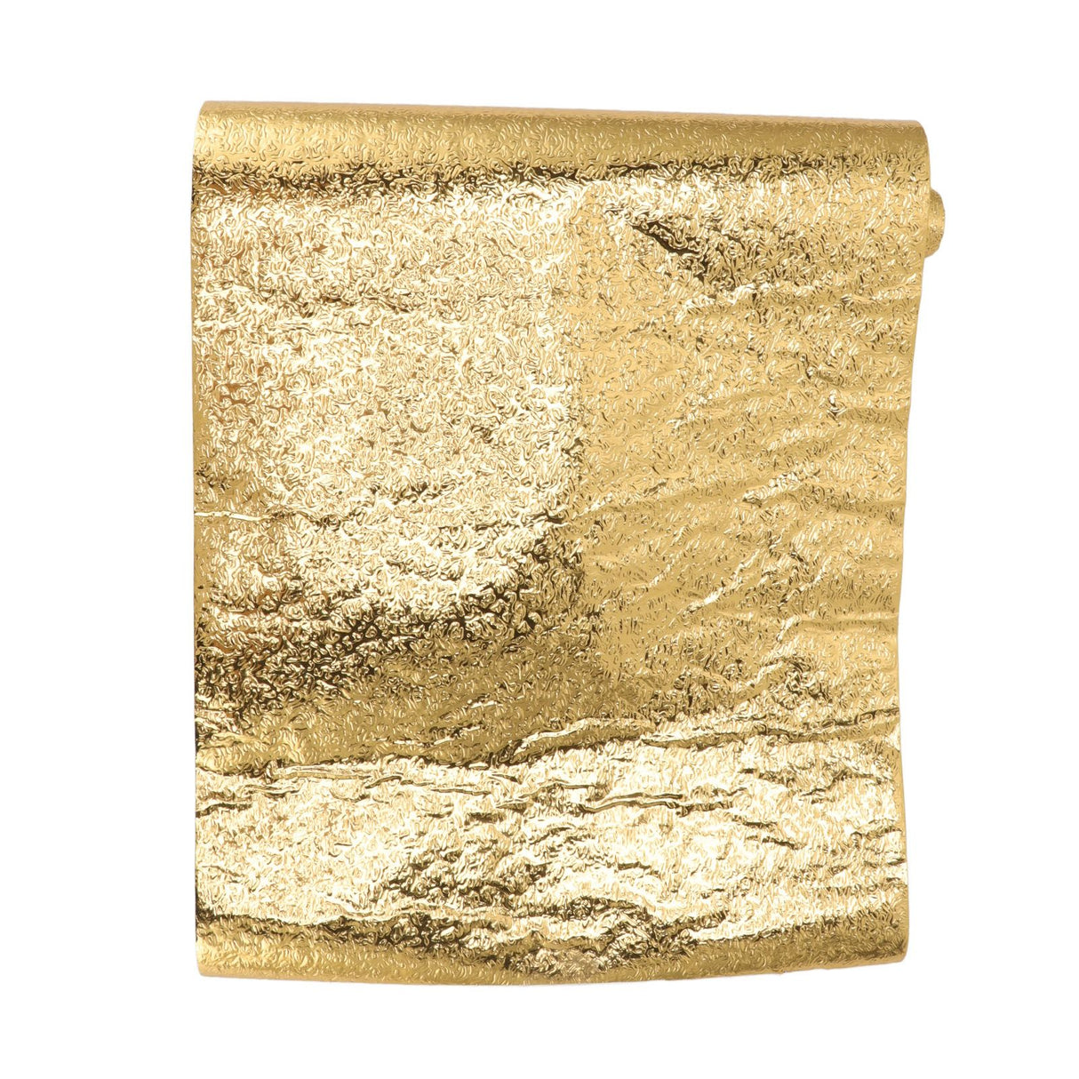 Oil Proof Sticker Waterproof Self Adhesive Aluminum Foil Wallpaper for Kitchen Drawer Cabinet Countertop Gold 30cmx2m / 11.8x78.7in