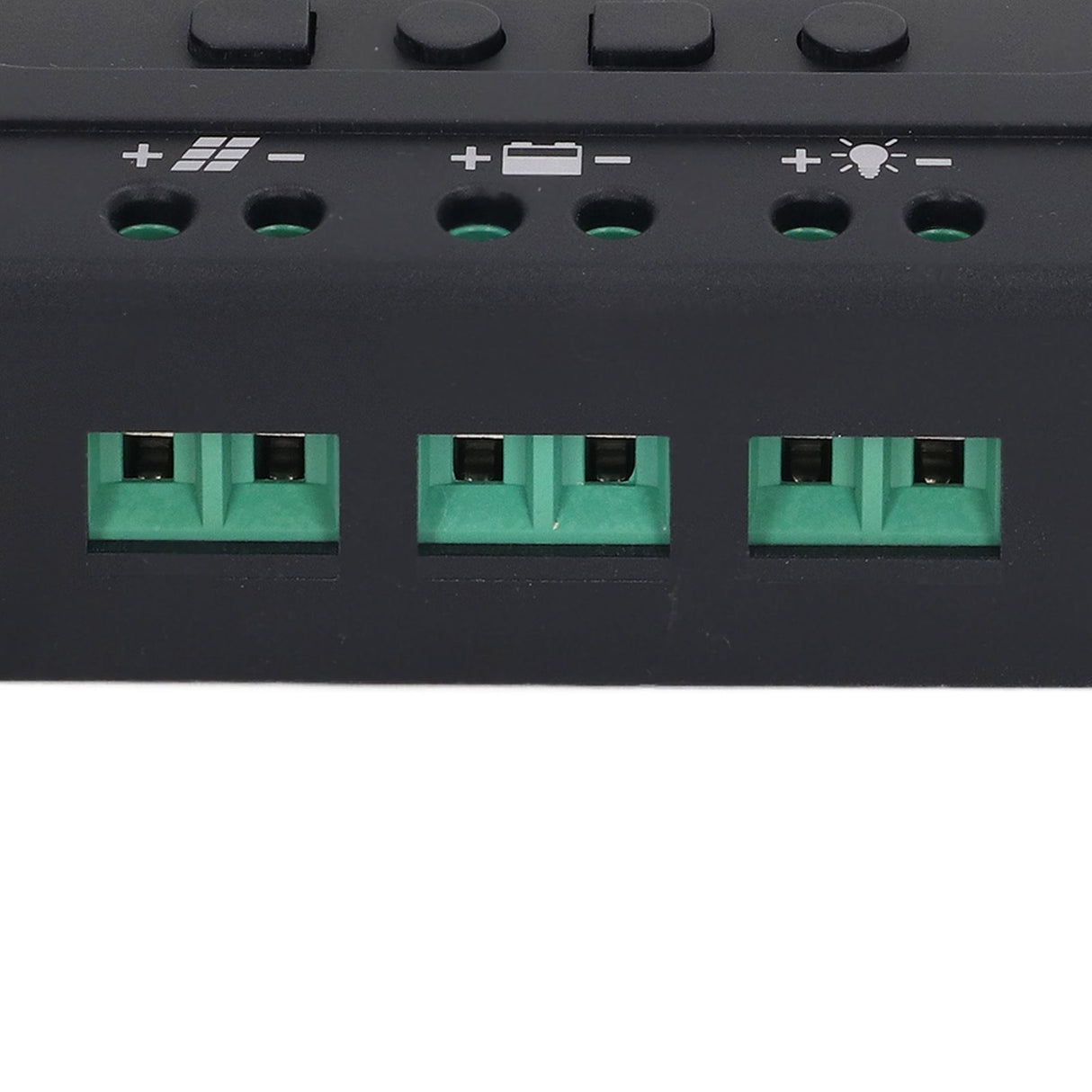 Solar Panel Controller 3 Stage PWM Charging Intelligent Microcontroller ABS Aluminum Plate 12V 24V Solar Charge Controller SEC10(10A)