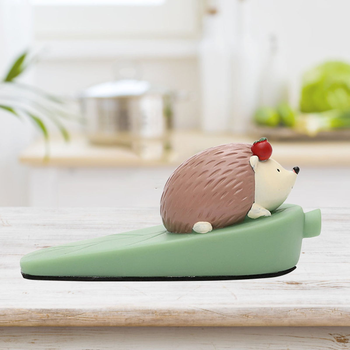 Cute Animal Door Stop Collision Prevention Windproof Prevent Slipping Funny Decorative Wedge Door Stopper Hedgehog