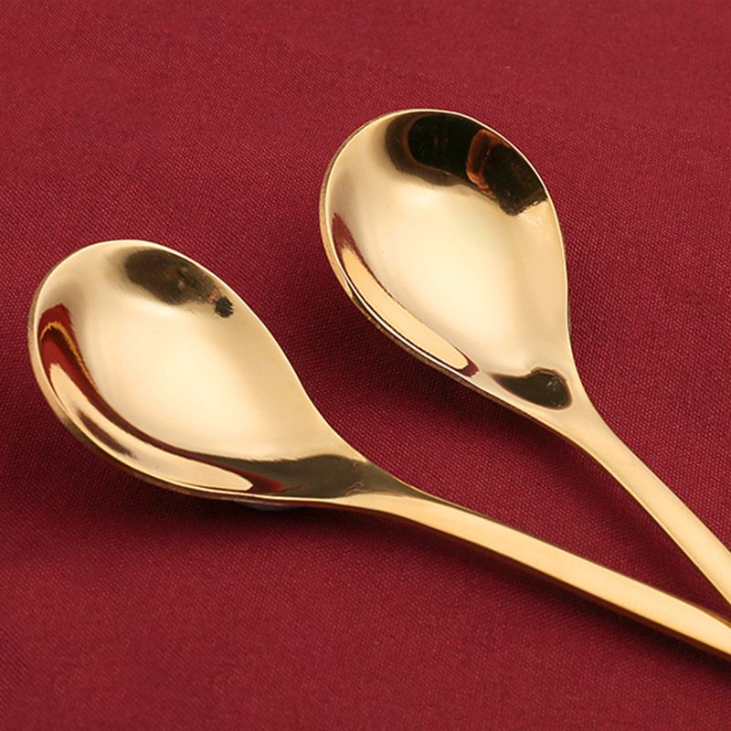 4PCS Christmas Spoon Fork Set Stainless Steel Santa Christmas Tree Shaped Decor Tableware for Home Dinner with Green Box