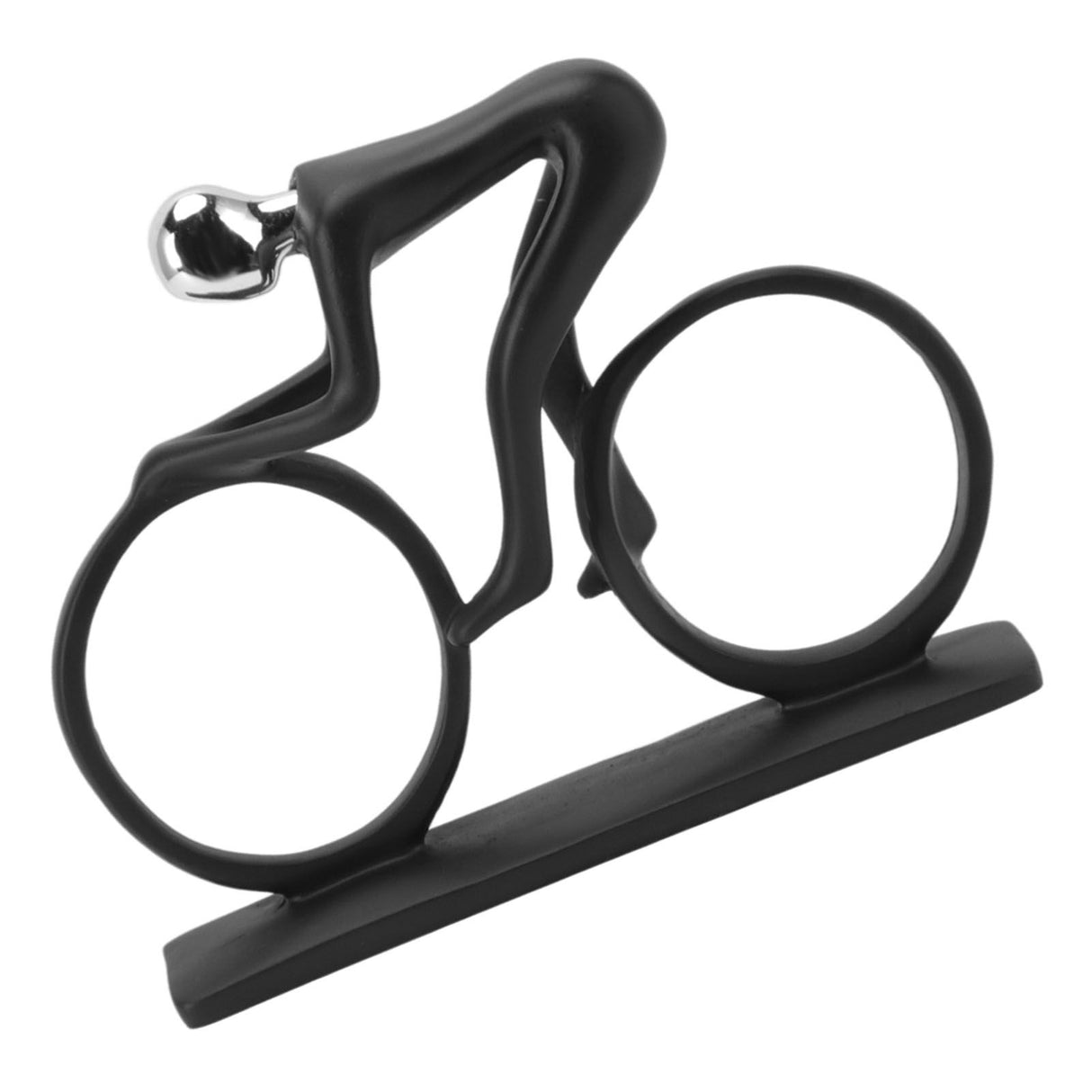 Cycling Ornament Resin Simple Streamlined Appearance Desktop Decoration for TV Table