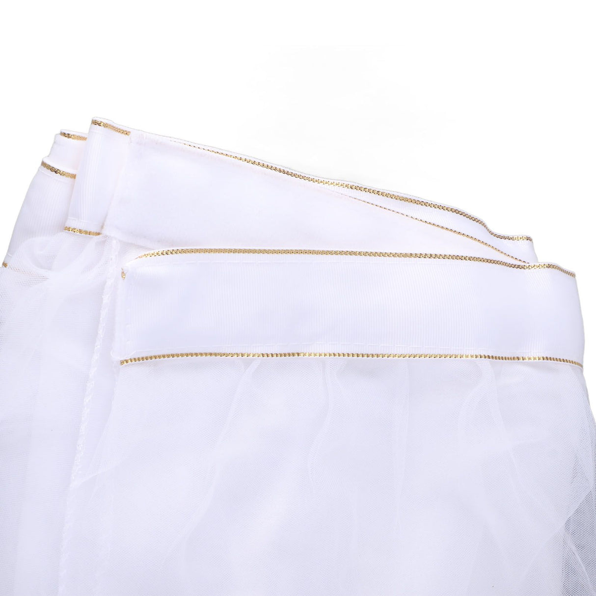 Table Cloth Soft Fluffy Stretchy Tulle Wedding Table Runner Table Skirt Wedding Table Decorations White 183x75cm (6x2.5ft)
