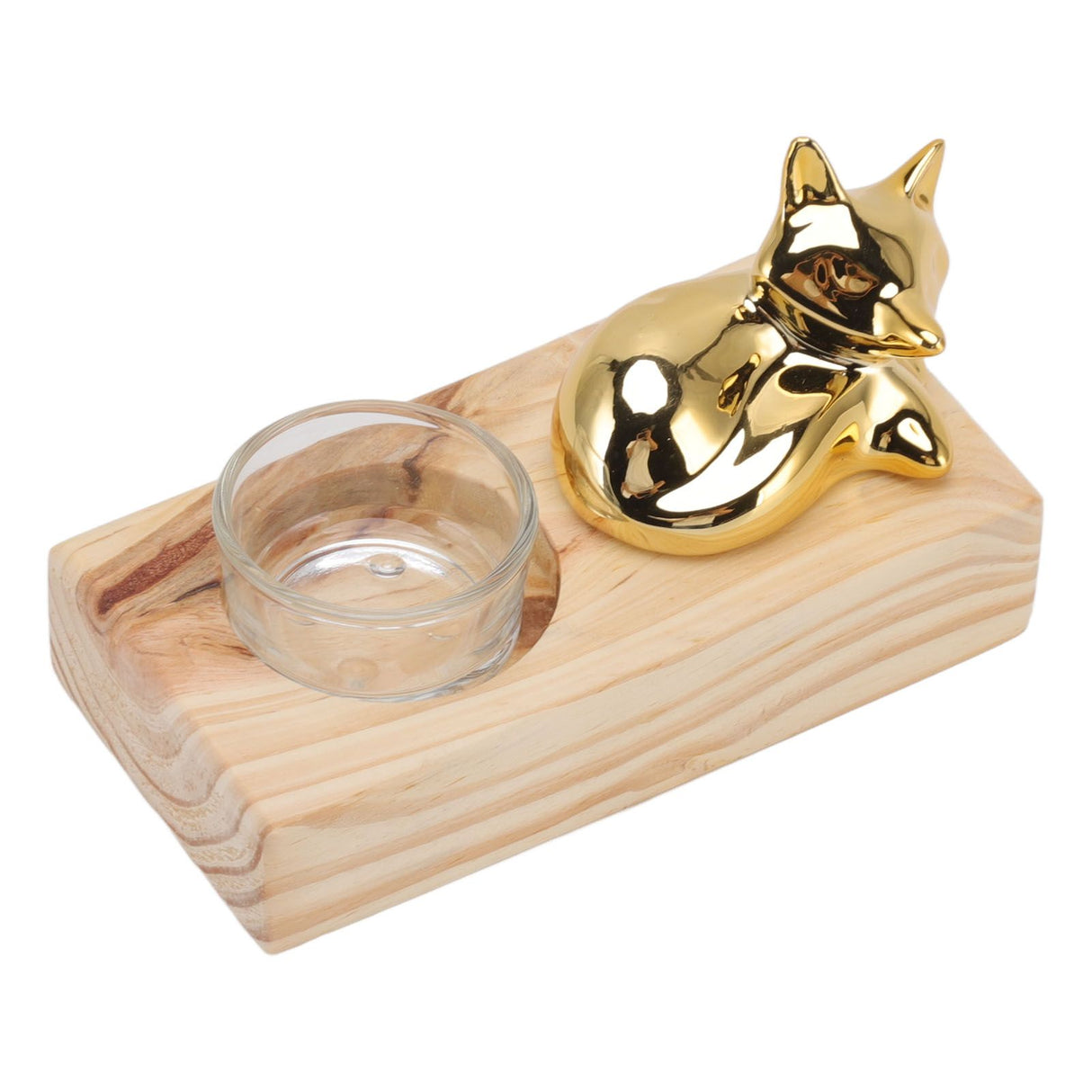 Candle Holder Decor Nordic Wooden Ceramic Glass Household Party Bedroom Ornament Gift