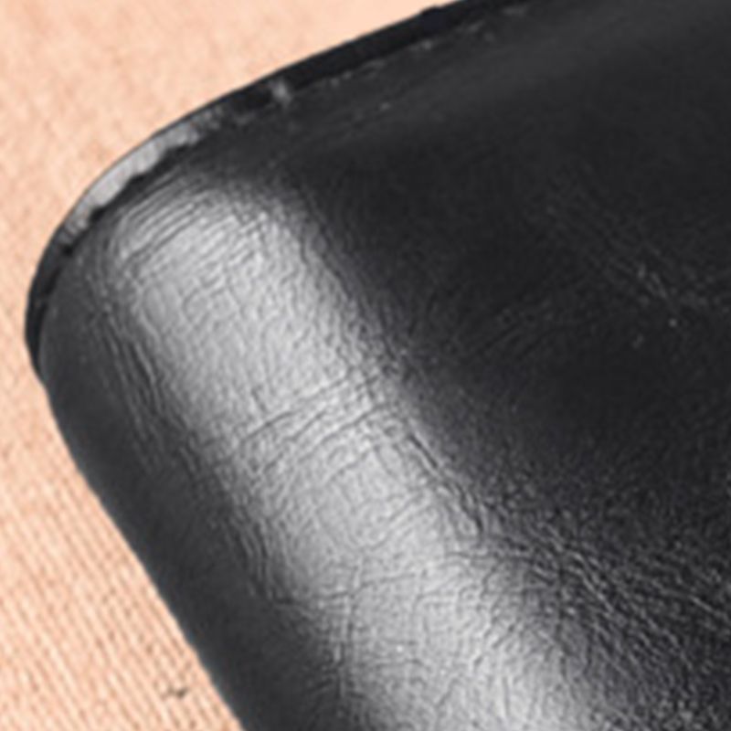 PU Leather Men Wallet Zipper No Degaussing Multi Screens Vertical Vintage Male Wallet for Travelling Working Black