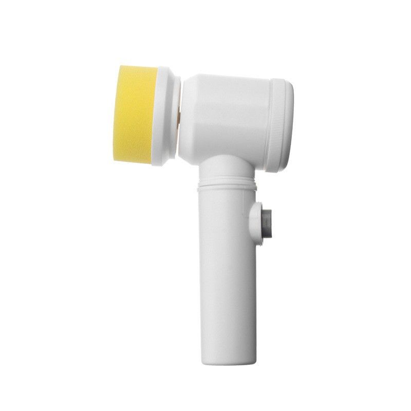 Electric Spin Scrubber Multifunctional Handheld Cordless Scrub Brush with 3 Cleaner Heads for Home Kitchen USB Charging